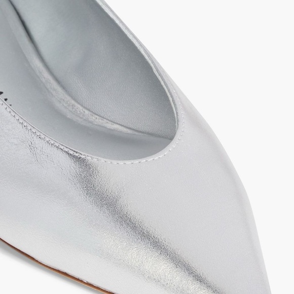 STUART WEITZMAN
Lina metallic leather point-toe flats - Picture 4 of 4